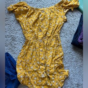 Rue 21 off the shoulder dress